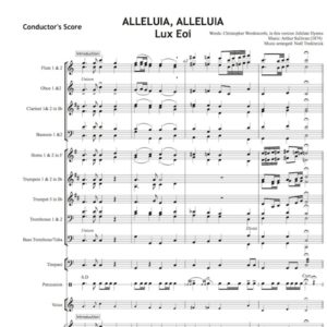 Alleluia Alleluia Hearts to Heaven - Individual Instruments