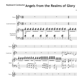 Angels from the Realms of Glory - Worship Set