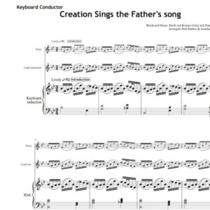 Creation Sings Keyboard Cond