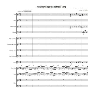 Creation Sings - Orchestral Set