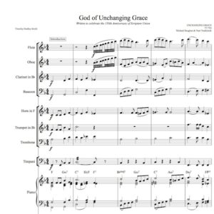 God of Unchanging Grace - Orchestral Set