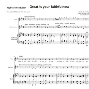 Great is your faithfulness - Worship Set