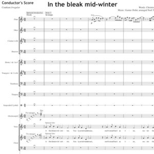 In the bleak mid-winter - Orchestral Set
