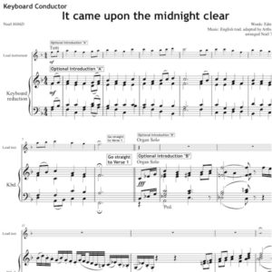 It came upon a midnight clear - Worship Set