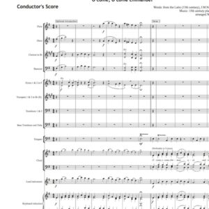 O come, o come Emmanuel - Orchestral Set