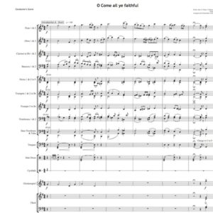 O Come all ye faithful - Orchestral Set