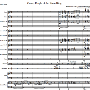 Come, People of the Risen King - Individual Instruments