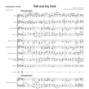 Tell out my soul - Orchestral Set