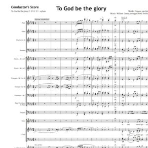 To God be the Glory - Orchestral Set