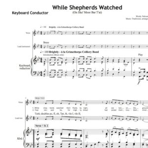 While Shepherds Watched - Worship Set