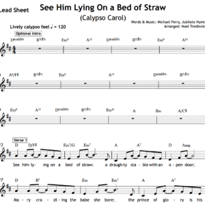 Calypso Carol (See him lying in a bed of straw) - Worship Set