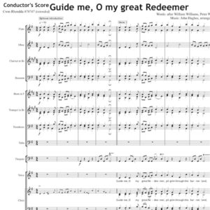Guide me, O my great Redeemer - Orchestral Set