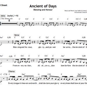 Ancient of Days (Blessing and Honour) - Worship Set