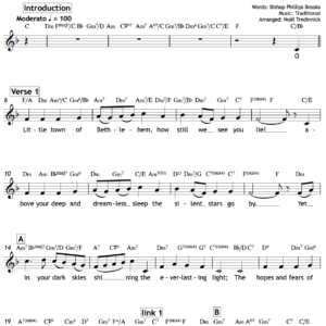 O Little Town of Bethlehem - Worship Set